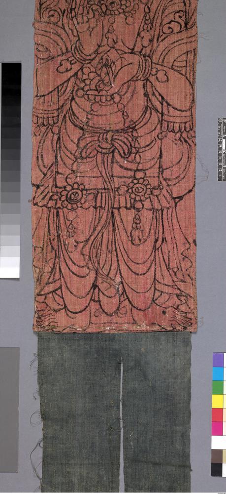 图片[3]-banner; painting; 幡(Chinese); 繪畫(Chinese) BM-1919-0101-0.154-China Archive